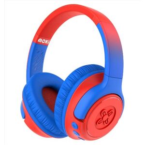 Moki Mixi Kids Volume Limited Wireless Headphones - Blue Red
