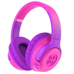 Moki Mixi Kids Volume Limited Wireless Headphones - Pink Purple