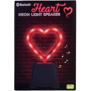 Heart Neon Light Speaker