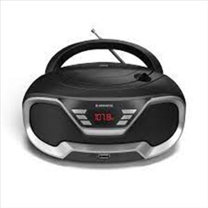 Oakcastle CD200 Portable Bluetooth CD Player-Black