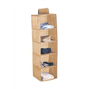 5 Tier Shelf Hanging Closet Organizer