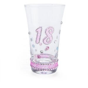 18th Birthday Sparkle Shot Glass