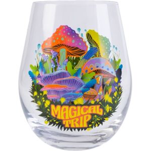 Stemless Wine Glass Mushroom