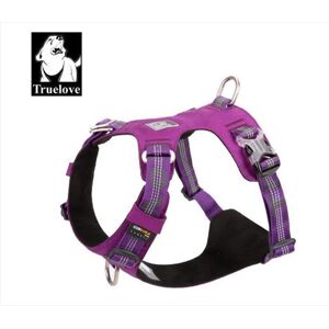 Lightweight 3M reflective Harness Purple L