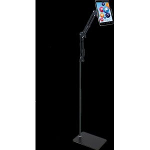 Hands Free Floor Stand Adjustable Bed Clip Holder For Tablet i Pad i Phone Switch