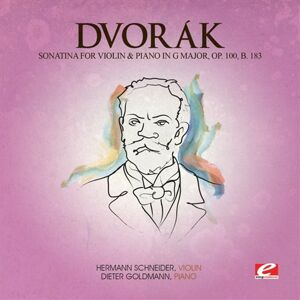 Dvorak Sonatina Viol & Piano G Maj 100 B 183 CD