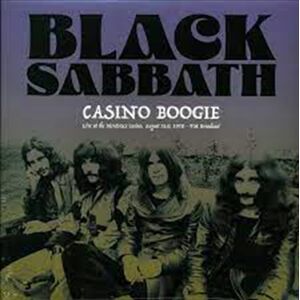 Black Sabbath Casino Boogie: Live At The Montreux Casino. August 31St. 1970 - Fm Broadcast (Colour Vinyl) Vinyl