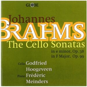 Brahms: Hoogeveen: Meinders Sonatas For Violoncello And Pi CD
