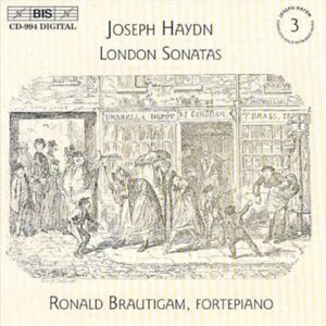 Haydn: Brautigam Keyboard Music 3: London Sonat CD