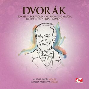 Dvorak Sonatina Viol & Piano G Maj 100 B 183 Minindian CD