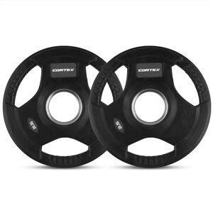 CORTEX 2.5kg Tri-Grip Olympic Plates 50mm (Pair)