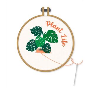 Plant Life Cross Stitch Kit