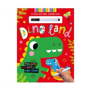 Dino Land (a play-and-wipe activity book)