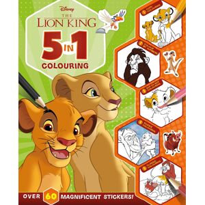 The Lion King: 5 in 1 Colouring (Disney)