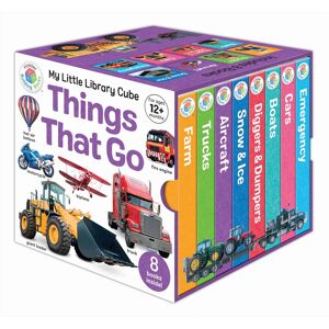 Hinkler Book: Building Blocks My Little Cube: Things That Go Hardback Book