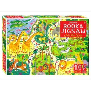 At The Zoo Book & Jigsaw 100 Piece