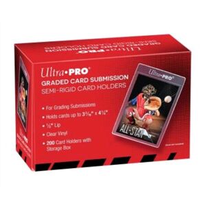 Ultra Pro - Semi Rigid 1/2" Lip Tall Sleeves 200ct