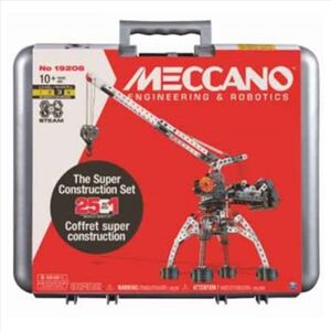 Meccano Super Construction Set In Case