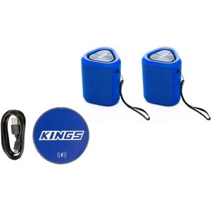 Adventure Kings 2x Kings Bluetooth Speaker + 15W Wireless Phone Charger