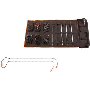 Adventure Kings Complete 5 Bar Camp Light Kit + Orange LED Camp Light Extension Kit