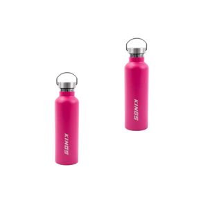 Adventure Kings 2 x Kings Pink Water Bottle