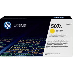 HP 507A Yellow Original LaserJet Toner Cartridge