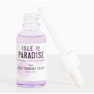 Isle of Paradise Dark Self Tanning Drops, Dark Brown One Size