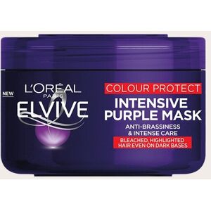 PrettyLittleThing L'Oreal Elvive Colour Protect Anti-Brassiness Purple Mask 250ml, Purple One Size