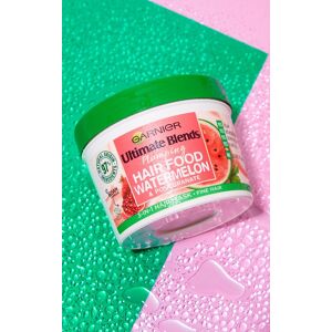 PrettyLittleThing Garnier Ultimate Blends Watermelon 3-in-1 Fine Hair Mask Treatment 390ml, Red One Size