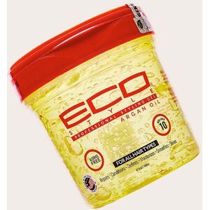 PrettyLittleThing Eco Style Argan Oil Hair Styling Gel 473ml, Clear One Size