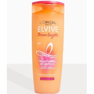 PrettyLittleThing L'Oreal Elvive Dream Lengths Long Hair Shampoo 400ml, White One Size