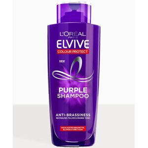 PrettyLittleThing L'Oreal Elvive Colour Protect Anti-Brassiness Purple Shampoo 200ml, Purple One Size