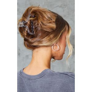 PrettyLittleThing Clear Hair Claw, Clear One Size