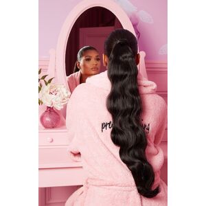 Lullabellz Grande Hollywood Wave 26" Wraparound Pony Dark Brown, Dark Brown One Size