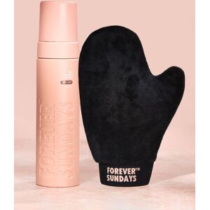 PrettyLittleThing Forever Sundays Tanning Mousse Ultra Dark With Mitt Bundle, Dark One Size