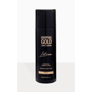 PrettyLittleThing Dripping Gold Tanning Lotion Medium 200ml, Medium One Size