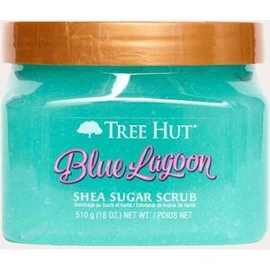 PrettyLittleThing Tree Hut Blue Lagoon Shea Sugar Scrub 510g, Blue One Size