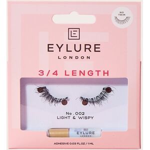 Eylure Fluttery Light 002 3/4 Lashes, Black One Size