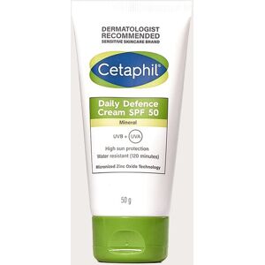 PrettyLittleThing Cetaphil Daily Defence Cream SPF50 50g, White One Size