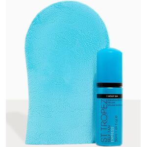 PrettyLittleThing St. Tropez Express Tanning Mousse & Applicator Mitt Starter, Tan One Size