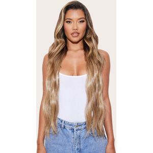 Lullabellz Extra AF 34'' 5 Piece Natural Wavy Clip Ins Mellow Brown, Mellow Brown One Size