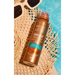 PrettyLittleThing Garnier Ambre Solaire Natural Bronzer Quick Drying Body Self Tan Mist Fake Tan Dark, Dark One Size