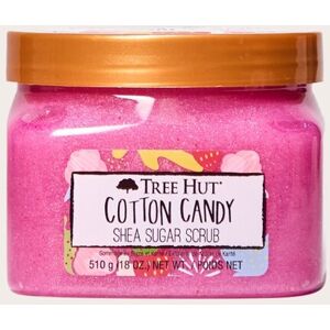 PrettyLittleThing Tree Hut Cotton Candy Shea Sugar Scrub 510G, Pink One Size