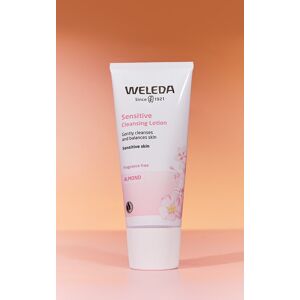 PrettyLittleThing Weleda Almond Sensitive Skin Soothing Cleansing Lotion 75ml, Clear One Size