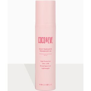 Coco & Eve Daily Radiance Primer SPF50, Clear One Size