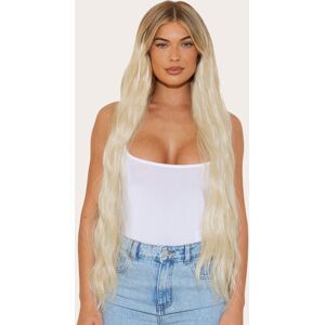 Lullabellz Extra AF 34'' 5 Piece Natural Wavy Clip Ins Light Blonde, Light Blonde One Size