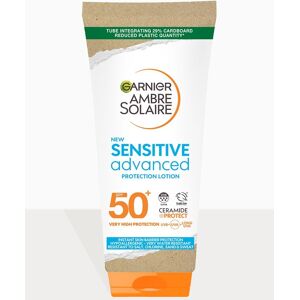 PrettyLittleThing Garnier Ambre Solaire SPF 50+ Sensitive Advanced Hypoallergenic Cream 175ml, White One Size