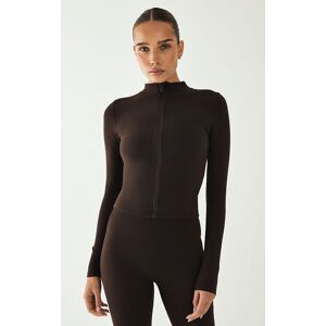 PrettyLittleThing Espresso Ultimate Sculpt Jacket, Espresso 16