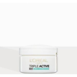 PrettyLittleThing L'Oreal Paris Triple Active Day Moisturiser Normal to Combination Skin 50ml, Clear One Size