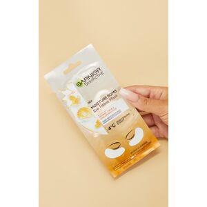 PrettyLittleThing Garnier Hyaluronic Acid And Orange Juice Brightening Eye Sheet Mask, Orange One Size